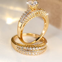 Zirconia Rings Bridal Sets
