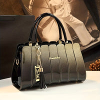 Elegant Vintage Top Handle Luxe PU Leather handcrafted