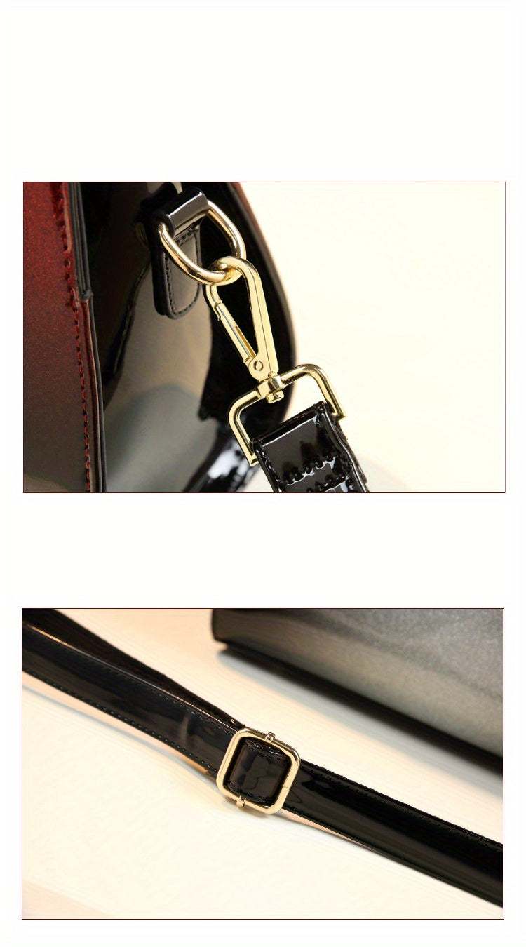 Elegant Vintage Top Handle Luxe PU Leather handcrafted