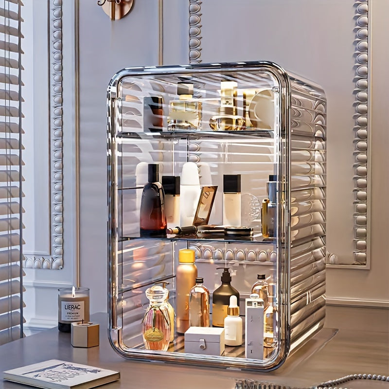 Luxurious Makeup Storage Rack Stylish Cosmetics Holder for Home and Travel