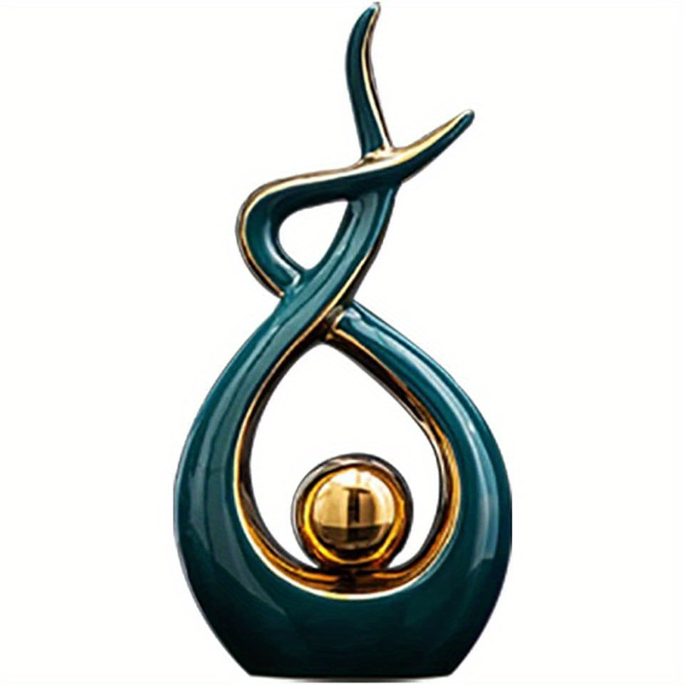 Home Decor Modern Abstract Art Ceramic Statue
