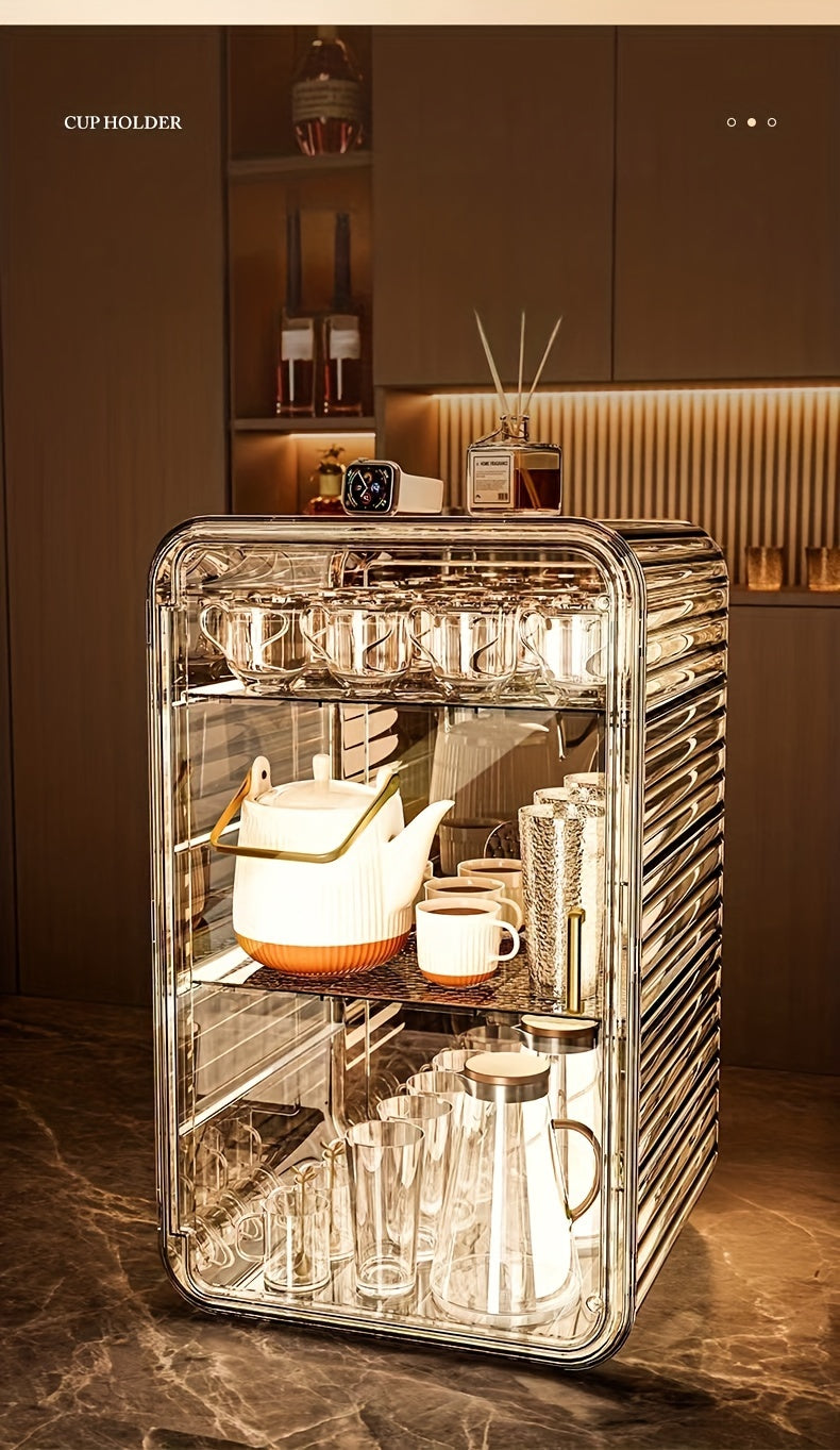 Luxurious Makeup Storage Rack Stylish Cosmetics Holder for Home and Travel