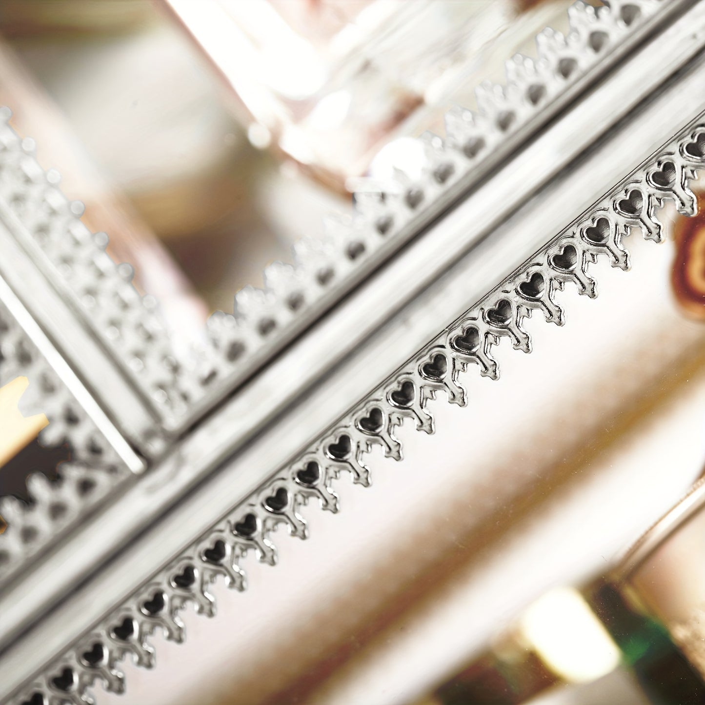 Luxe Pinklady Silver Makeup set