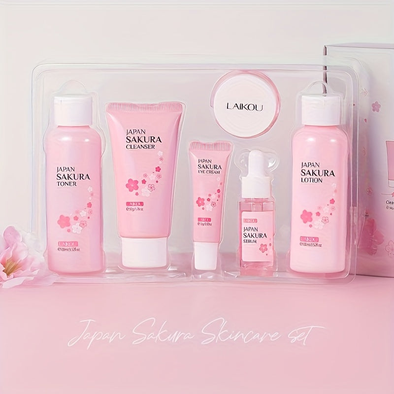 Skinset Japan 6 Pcs Hydrating Facial Care Set