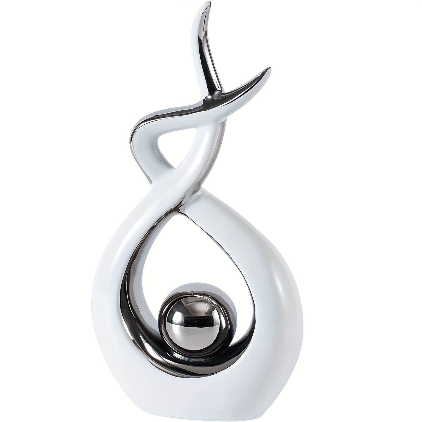 Home Decor Modern Abstract Art Ceramic Statue