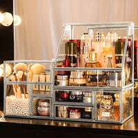 Luxe Pinklady Silver Makeup set