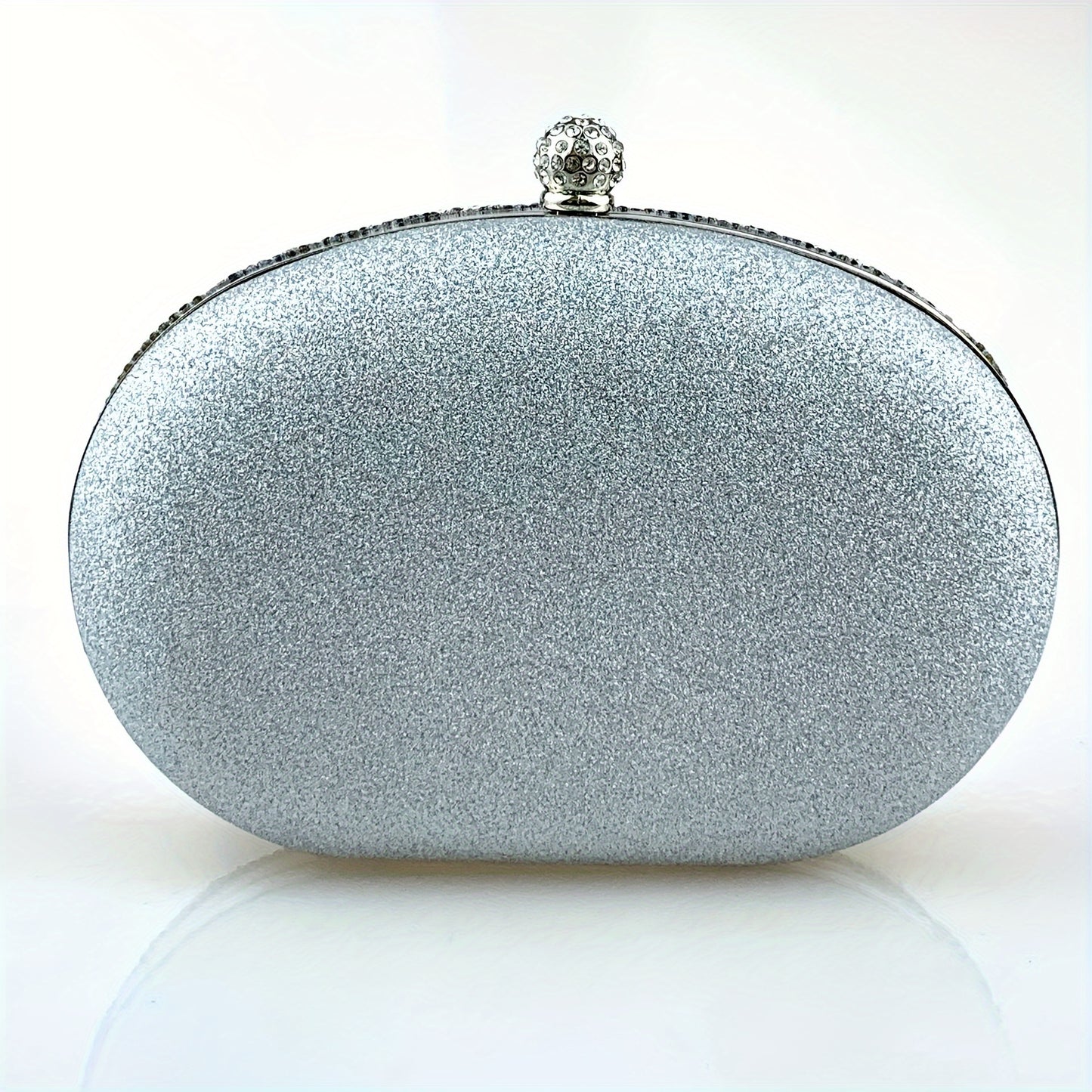 Peacock Rhinestone Clutch Purse -Handcrafted Luxury Beaded Evening Bag