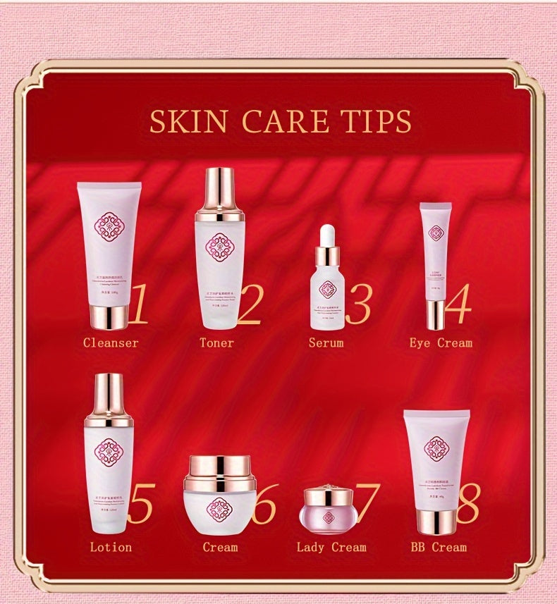 Luxury Gift Box PinkLady Lucidum Skin Care 10pcs.