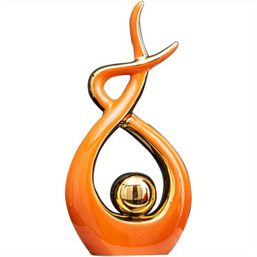 Home Decor Modern Abstract Art Ceramic Statue