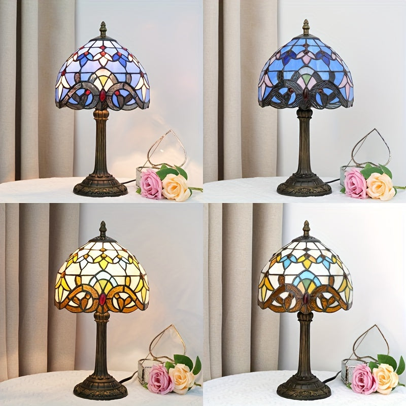 Luxury Art Flower Handcrafted Table lamp