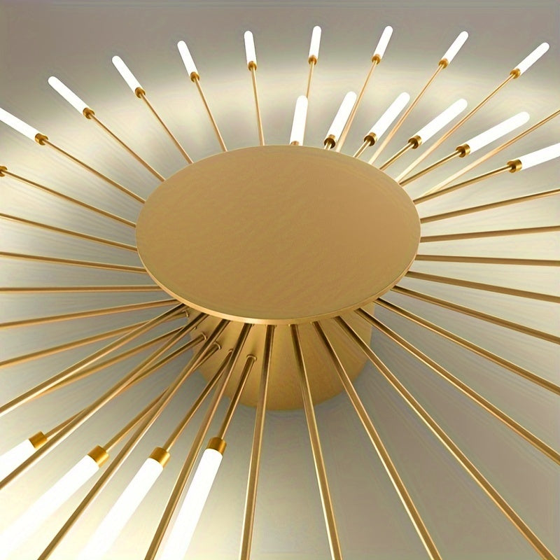 Luxury Handcraft high LED Warm White Ceiling Lamp