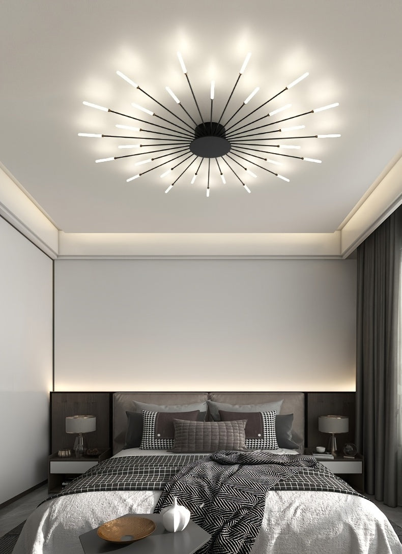 Luxury Handcraft high LED Warm White Ceiling Lamp