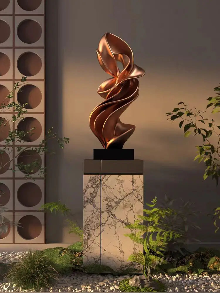 Home Decorations Modern Abstract Sculpture Ornaments Luxury
