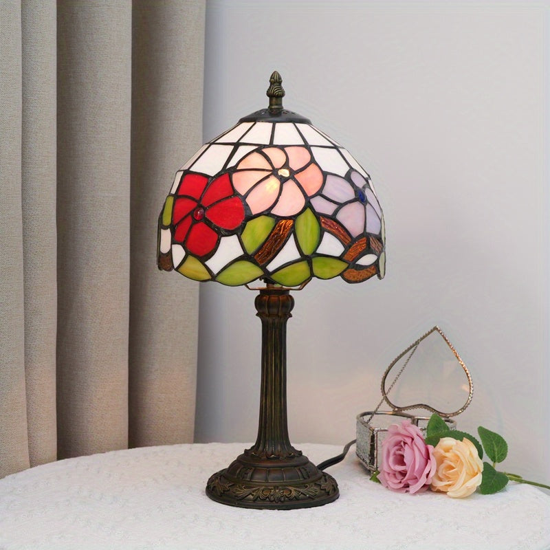 Luxury Art Flower Handcrafted Table lamp