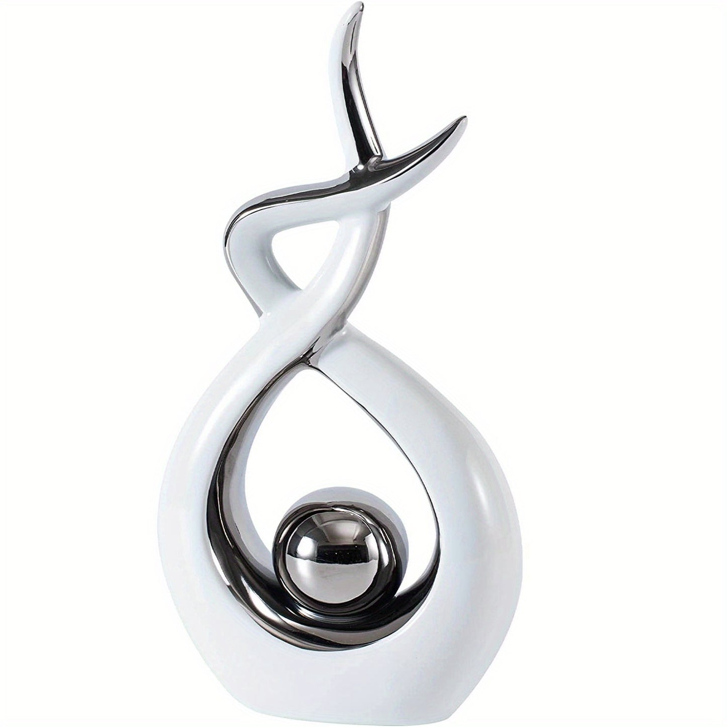 Home Decor Modern Abstract Art Ceramic Statue