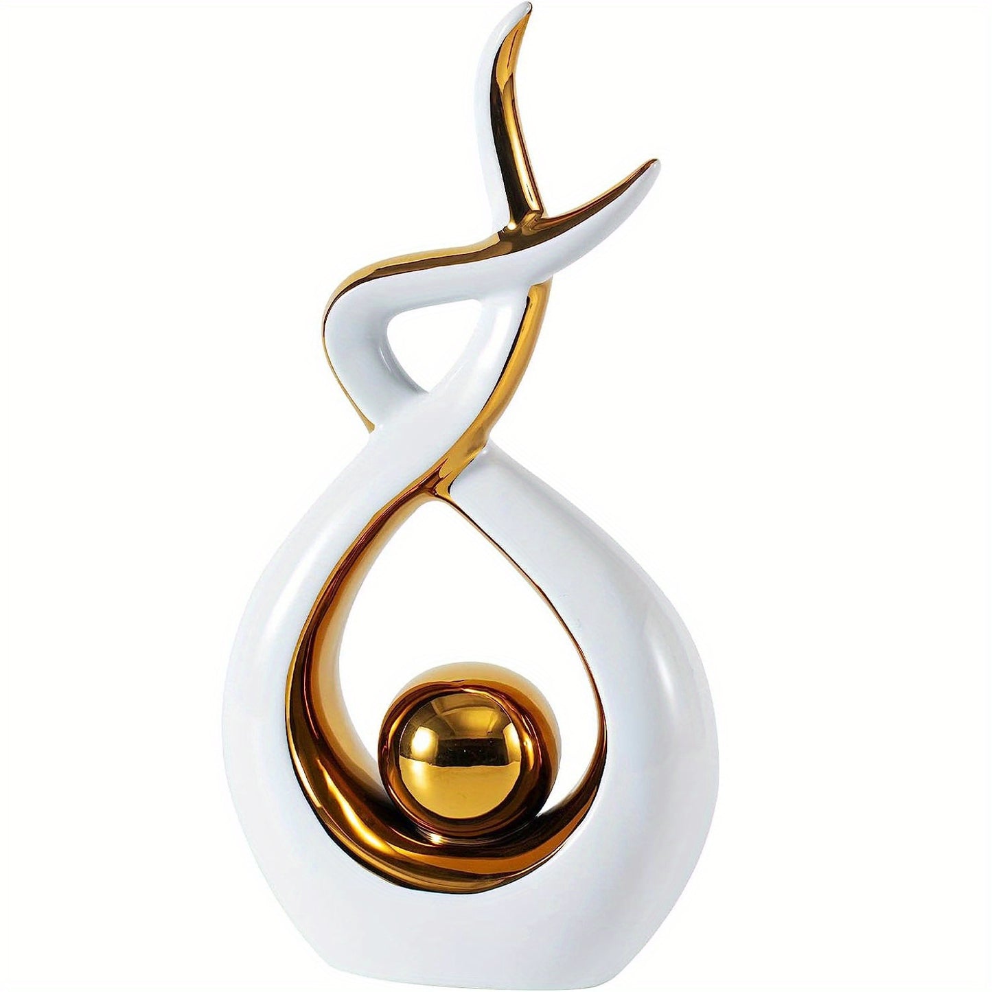 Home Decor Modern Abstract Art Ceramic Statue