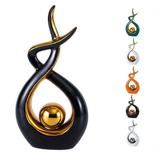 Home Decor Modern Abstract Art Ceramic Statue