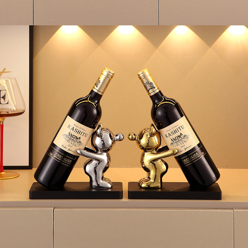Luxury Tabletop Wine Racks, Wine Cabinet Decoration.