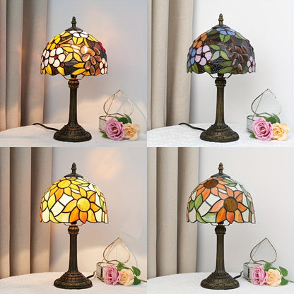 Luxury Art Flower Handcrafted Table lamp
