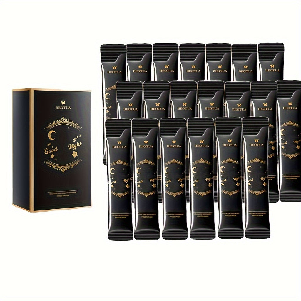 BEOOTUA Bifida Yeast Collagen Overnight Sleeping Face Mask, 20-Pack