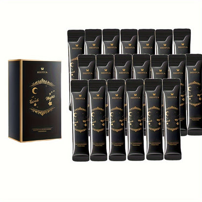 BEOOTUA Bifida Yeast Collagen Overnight Sleeping Face Mask, 20-Pack
