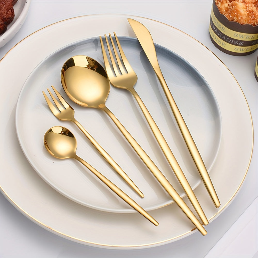 luxe Portuguese Main Five-Piece 60pcs Stainless Steel
