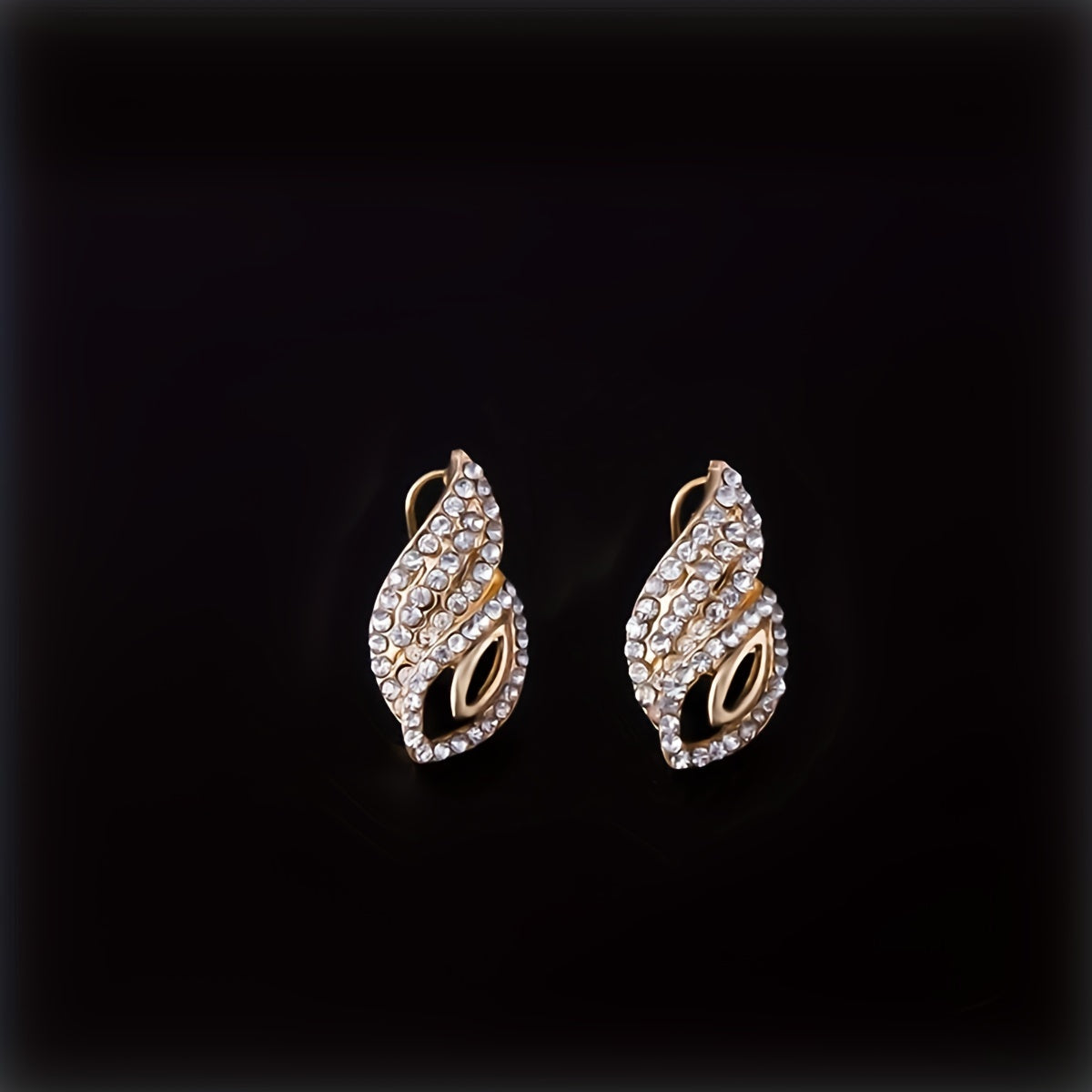 5pcs Earrings Necklace Bracelet Plus Ring Elegant Jewelry Set