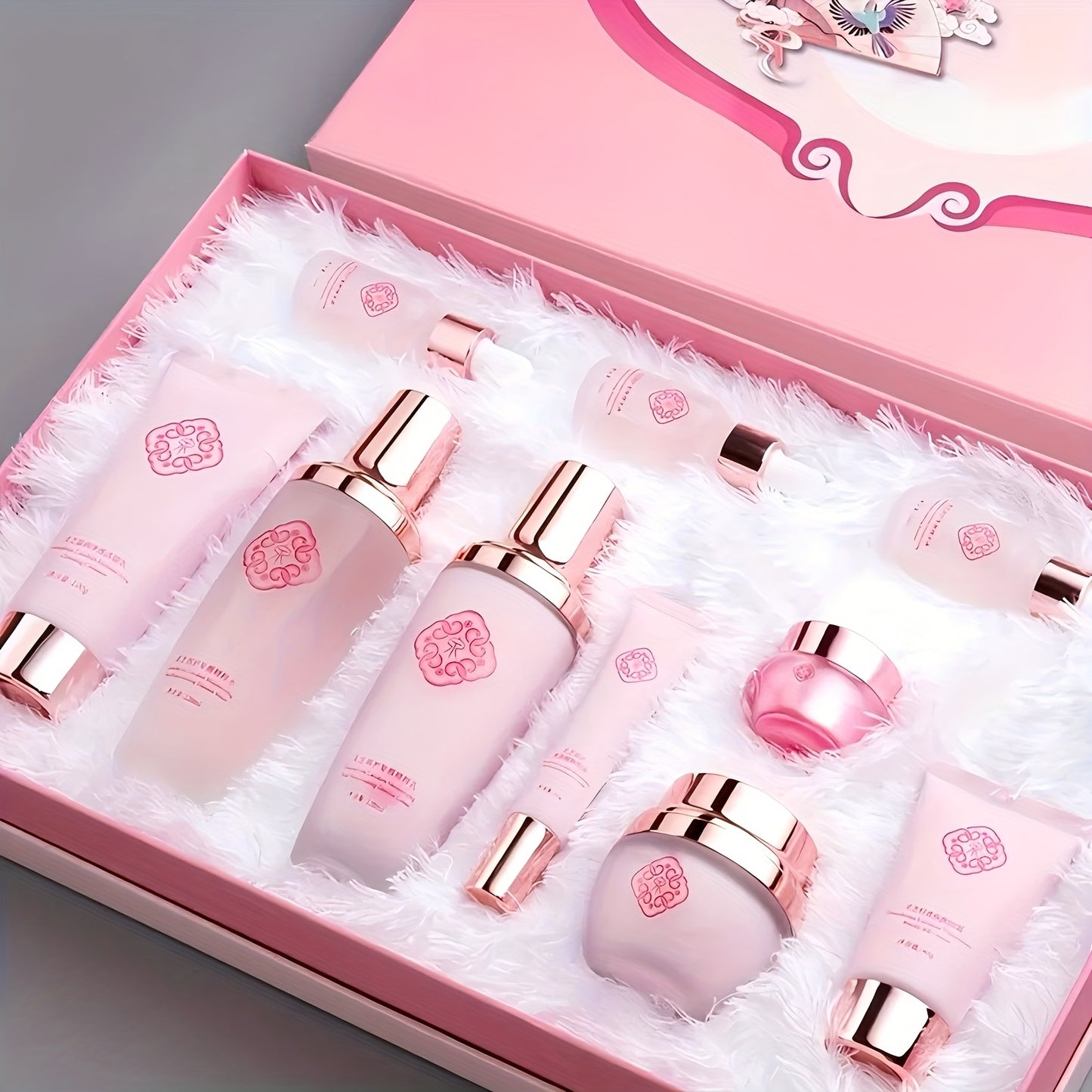 Luxury Gift Box PinkLady Lucidum Skin Care 10pcs.