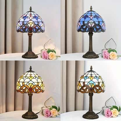 Luxury Art Flower Handcrafted Table lamp