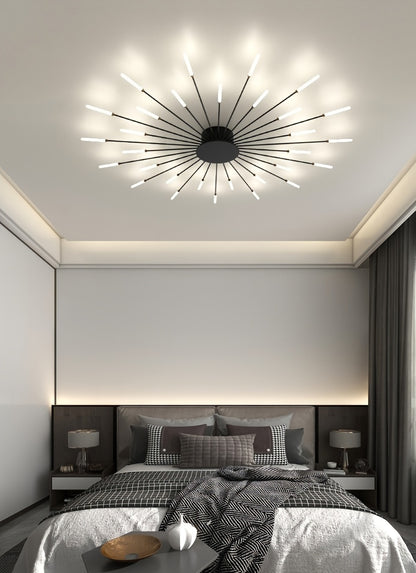 Luxury Handcraft high LED Warm White Ceiling Lamp