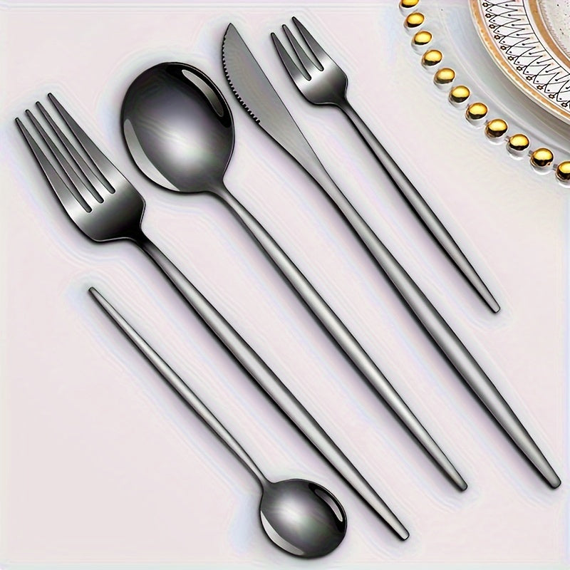 luxe Portuguese Main Five-Piece 60pcs Stainless Steel