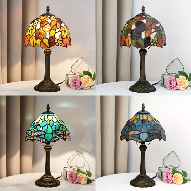 Luxury Art Flower Handcrafted Table lamp