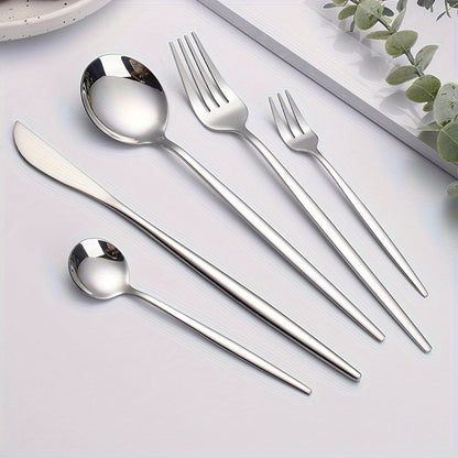 luxe Portuguese Main Five-Piece 60pcs Stainless Steel