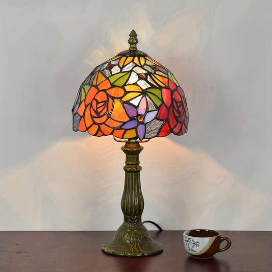 Luxury Art Flower Handcrafted Table lamp