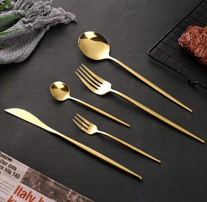 luxe Portuguese Main Five-Piece 60pcs Stainless Steel